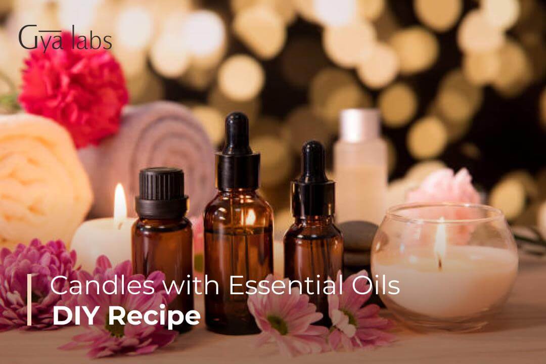 Candles with Essential Oils