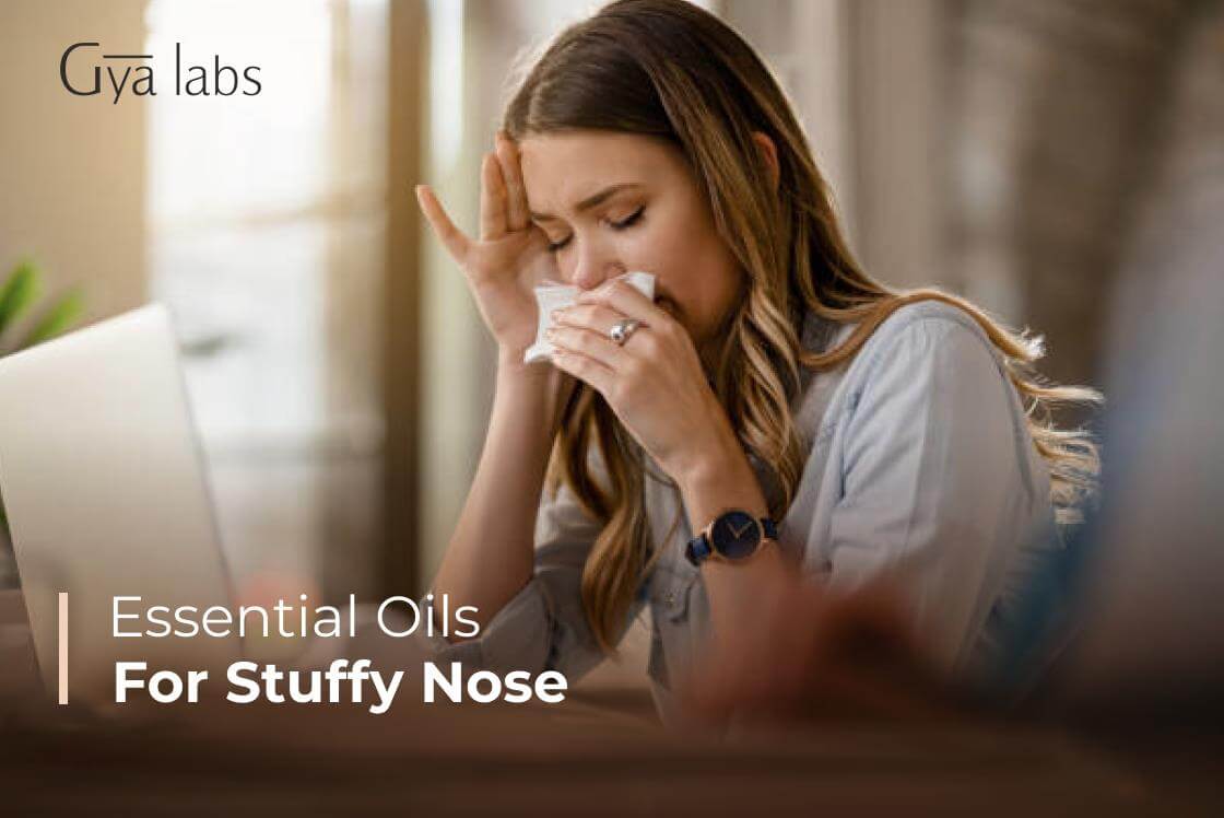 essential oils for stuffy nose