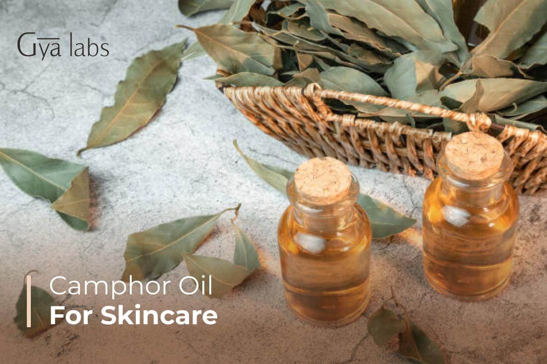 Camphor oil for skincare